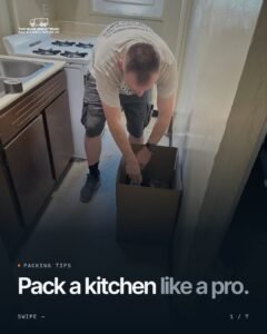 Packing tips: pack a kitchen like a pro